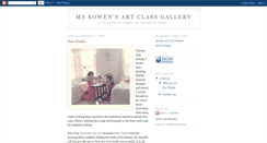 Desktop Screenshot of bbowensartclassgallery.blogspot.com