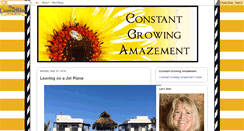 Desktop Screenshot of constantgrowingamazement.blogspot.com