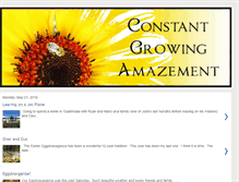 Tablet Screenshot of constantgrowingamazement.blogspot.com