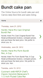 Mobile Screenshot of bundtcakepann.blogspot.com