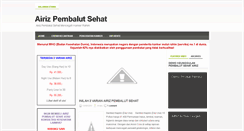 Desktop Screenshot of airizpembalutsehat.blogspot.com