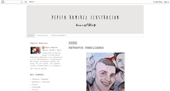 Desktop Screenshot of pepitaramirez.blogspot.com