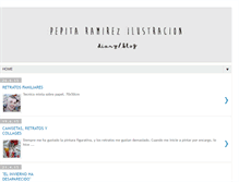 Tablet Screenshot of pepitaramirez.blogspot.com