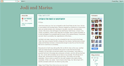 Desktop Screenshot of jodiandmarius.blogspot.com