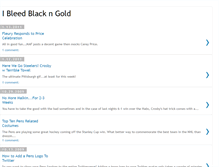 Tablet Screenshot of ibleedblackngold.blogspot.com