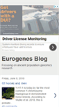 Mobile Screenshot of eurogenes.blogspot.com