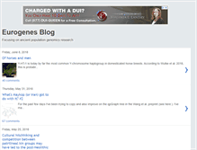 Tablet Screenshot of eurogenes.blogspot.com