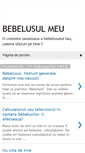 Mobile Screenshot of bebelemeu.blogspot.com