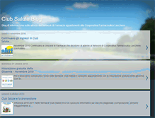 Tablet Screenshot of clubsalute.blogspot.com
