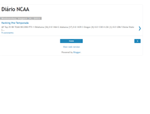 Tablet Screenshot of diarioncaa.blogspot.com