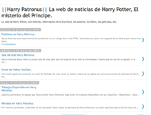 Tablet Screenshot of harrypatronus.blogspot.com