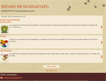 Tablet Screenshot of estadodeguanajuato.blogspot.com