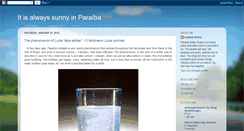 Desktop Screenshot of itisalwayssunnyinparaiba.blogspot.com