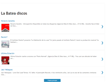 Tablet Screenshot of labateadiscos.blogspot.com