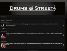 Tablet Screenshot of drumsstreet.blogspot.com