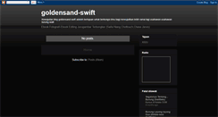 Desktop Screenshot of goldensand-swift.blogspot.com