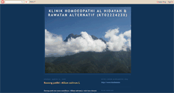 Desktop Screenshot of klinikalhidayah.blogspot.com