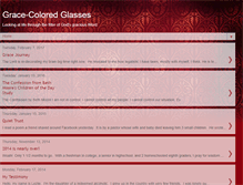 Tablet Screenshot of gracecoloredglasses.blogspot.com
