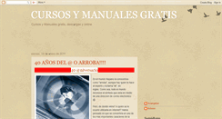 Desktop Screenshot of cursosymanuales.blogspot.com