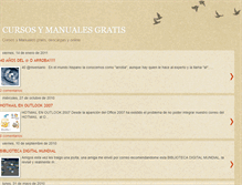 Tablet Screenshot of cursosymanuales.blogspot.com