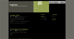 Desktop Screenshot of googleboat.blogspot.com