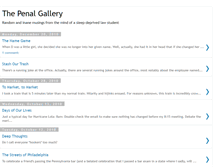 Tablet Screenshot of penalgallery.blogspot.com