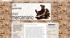 Desktop Screenshot of laguaridadelmercenario.blogspot.com