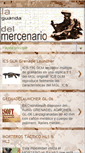 Mobile Screenshot of laguaridadelmercenario.blogspot.com