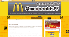 Desktop Screenshot of mcdonaldspf.blogspot.com