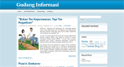 Desktop Screenshot of gudangs-info.blogspot.com