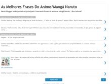 Tablet Screenshot of narutobrasilfrases.blogspot.com