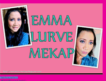 Tablet Screenshot of emmalurvemekap.blogspot.com