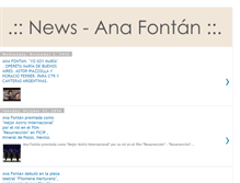 Tablet Screenshot of anafontan.blogspot.com