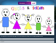 Tablet Screenshot of gigglesandscreams.blogspot.com