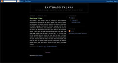 Desktop Screenshot of bastinado-falaka.blogspot.com