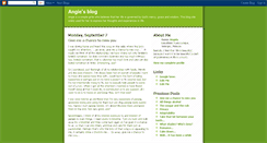 Desktop Screenshot of angelayong.blogspot.com