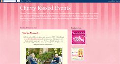 Desktop Screenshot of cherrykissedevents.blogspot.com