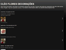 Tablet Screenshot of cleoflor.blogspot.com