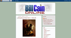 Desktop Screenshot of billcainonline.blogspot.com