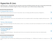 Tablet Screenshot of hypocrisyandlies.blogspot.com