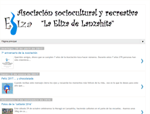 Tablet Screenshot of laelizadelanzahita.blogspot.com