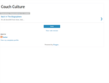 Tablet Screenshot of couchculture.blogspot.com