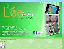 Tablet Screenshot of leaartesemeva.blogspot.com