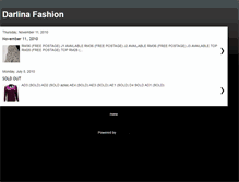 Tablet Screenshot of darlina-fashion.blogspot.com