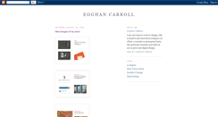 Desktop Screenshot of eoghancarroll.blogspot.com