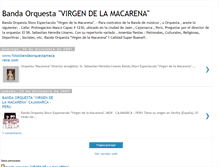 Tablet Screenshot of bandaorquestavirgendelamacarena.blogspot.com