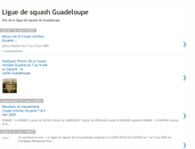 Tablet Screenshot of liguedesquashguadeloupe.blogspot.com