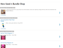 Tablet Screenshot of newusednbundleshop.blogspot.com