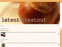 Tablet Screenshot of latentchestnut.blogspot.com