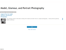 Tablet Screenshot of modelglamourphotography.blogspot.com